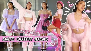 DATE OUTFIT IDEAS: Valentine's Day Thrifted Edition 💕