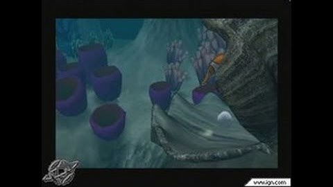 Finding Nemo GameCube Gameplay - Tunnel through it