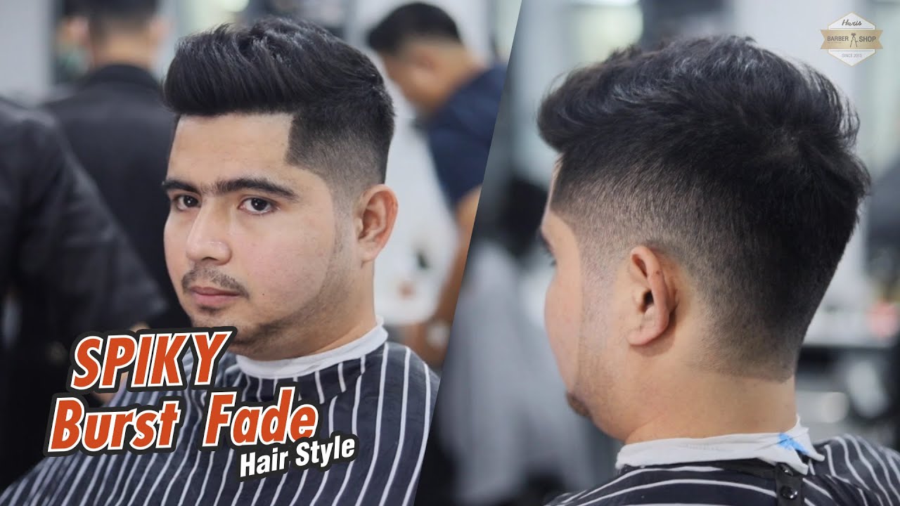 ทรง ผม ชาย หน้า ร้อน  New  ทรงผม Spiky Burst Fade | HRBB