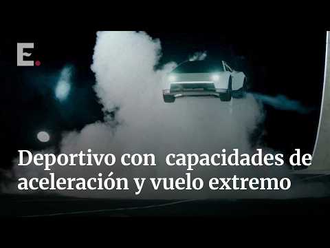 Out of this world! The new Tesla Roadster uses rocket boosters to fly