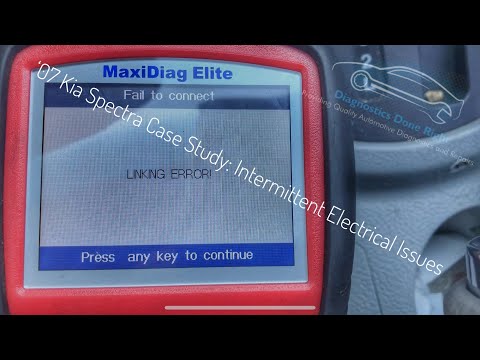 ‘07 Kia Spectra Case Study: Intermittent Electrical Issues