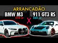 Porsche 911 gt3 rs x bmw m3 qual motor 6 cilindros leva a melhor no arrancado turbo ou aspirado