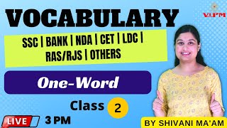 English Vocabulary Series || SSC CGL/CHSL/MTS/CPO | BANK | NDA | CET | LDC | By Shivani Ma'am #vipm screenshot 5