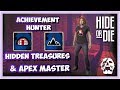 ACHIEVEMENT HUNTER! - HIDDEN TREASURES &amp; APEX MASTER | Hide Or Die