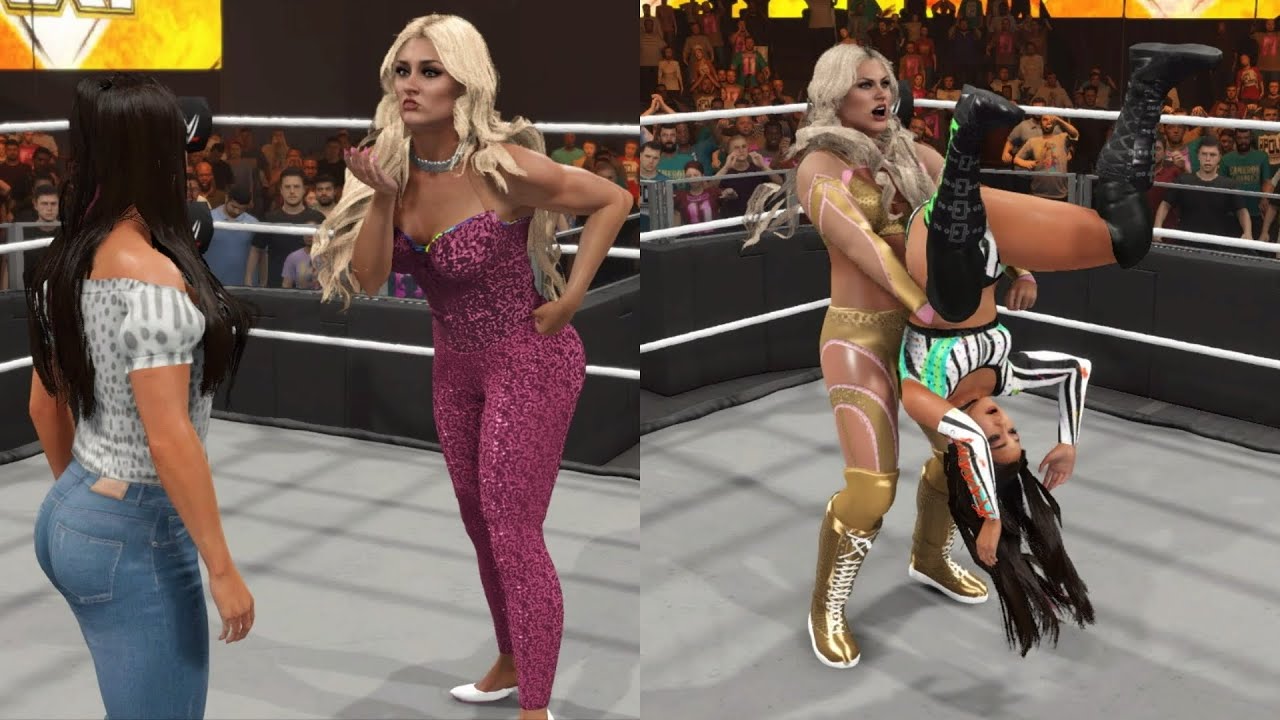 WWE 2K23 - TIFFANY STRATTON VS ROXANNE PEREZ [FOR THE NXT WOMENS TITLE] | NXT