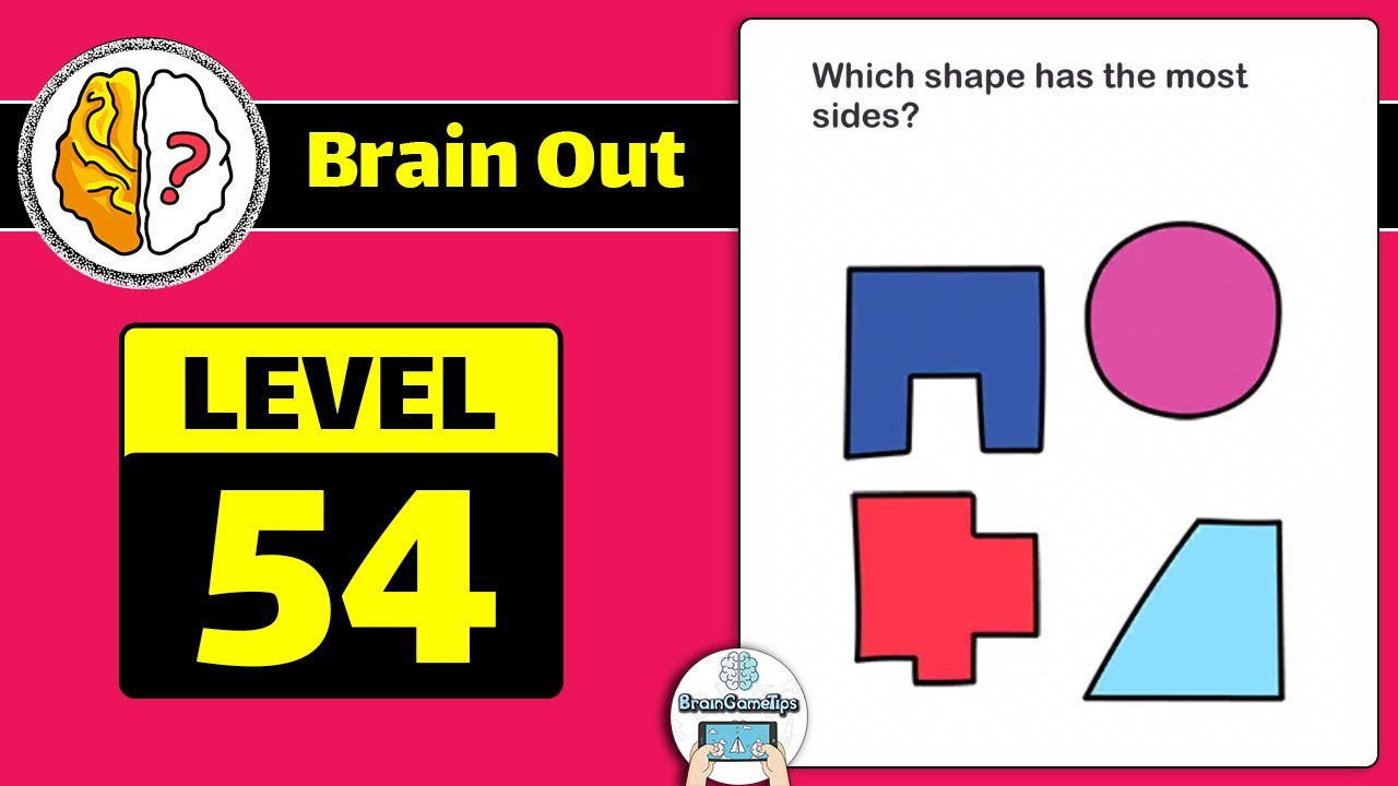 Brain Out -Tricky riddle games - Level 54 Updated Solution