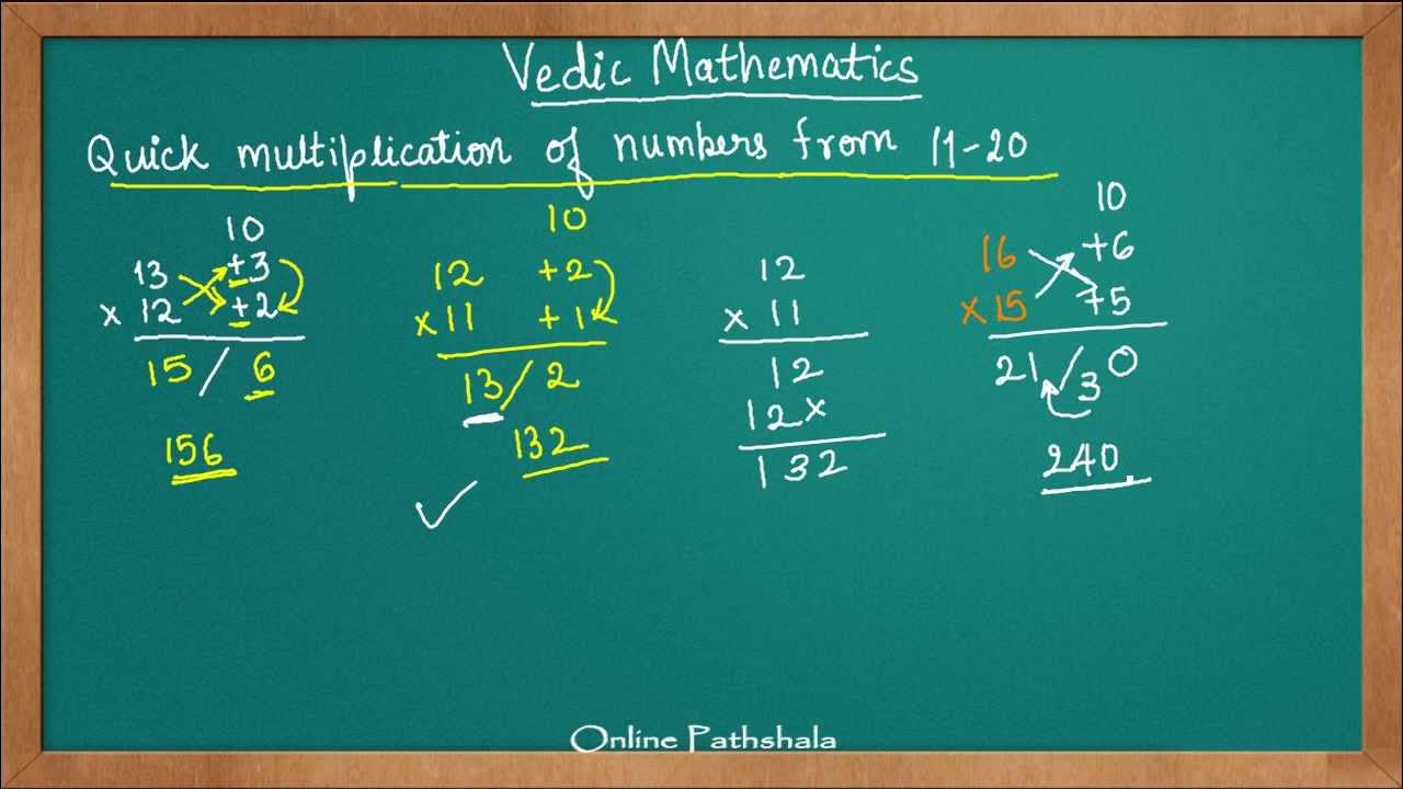VM_02 Multiplication_11_to_20 - YouTube