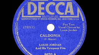 Watch Louis Jordan Caldonia Boogie video