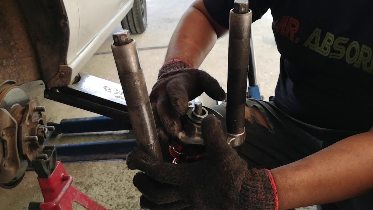 Cara Pemasangan Absorber Mounting Alza Pada Myvi Viva Kancil Kelisa Youtube