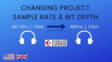 Changing Project/Audio SampleRate (44.1Khz|16bit ➡ 48Khz|32bit)