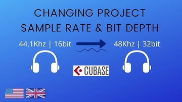 Changing Project/Audio SampleRate (44.1Khz|16bit ➡ 48Khz|32bit)