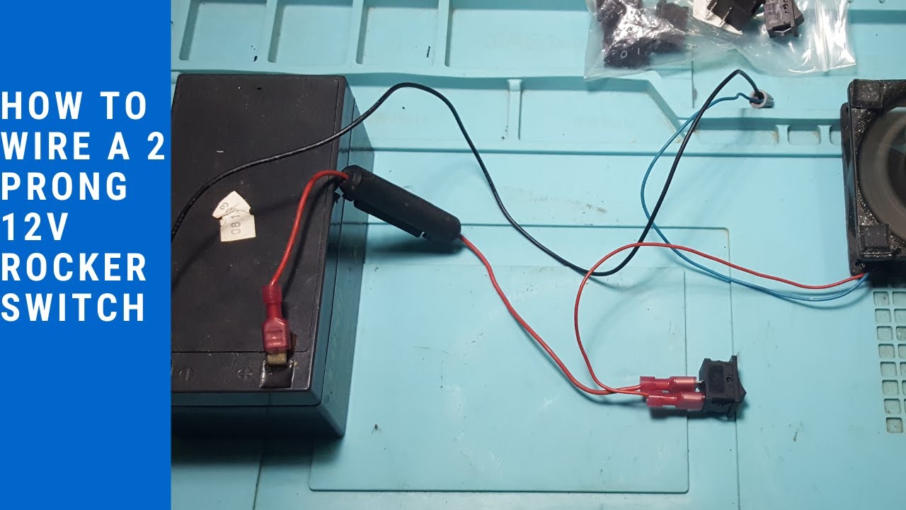 How To Wire A 2 G 12v Rocker Switch