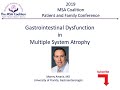 Gastrointestinal Issues in Multiple System Atrophy | Dr. Manny Amaris | MSA Coalition Conference