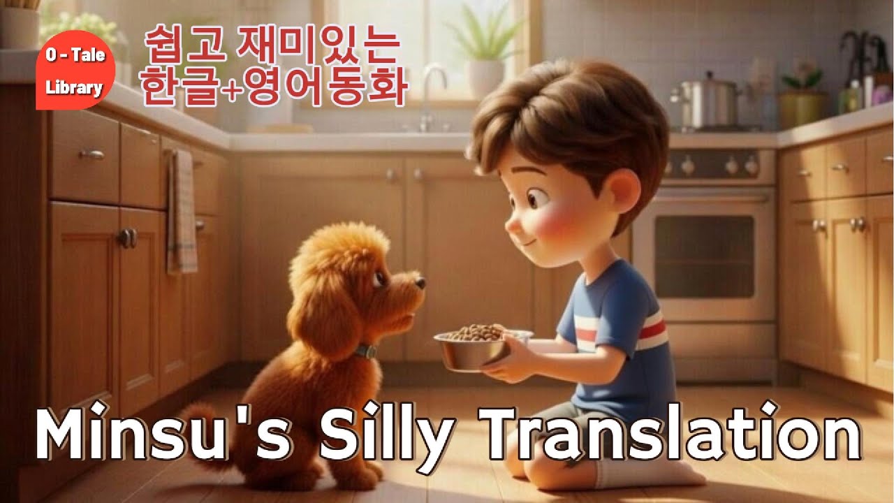 (동화로 쉽게 영어공부 하기) 강아지의 마음이 들린다고?ㅣ민수의 특별한 우정 이야기 English Story  #friendship #영어동화