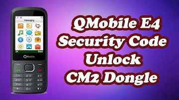 Qmobile E4 Security Code Unlock