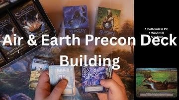 Earth Splash Air Precon Sorcery Contested Realm & A Beta Booster Box