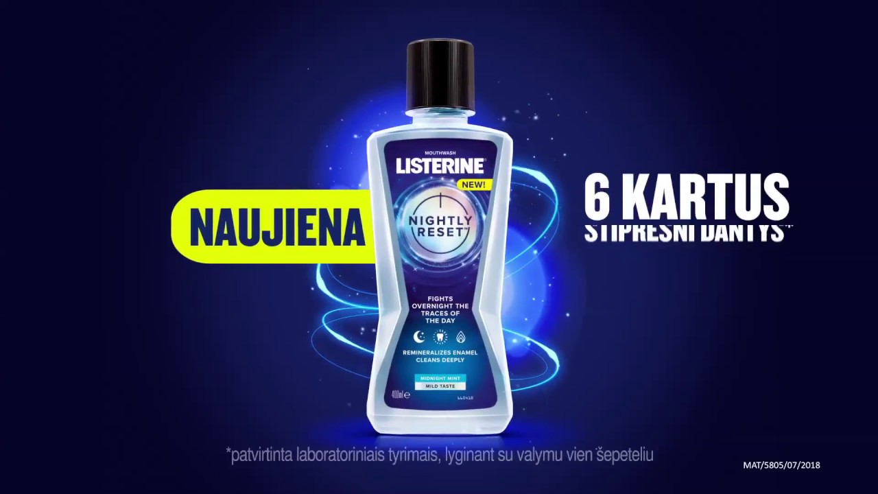 Listerine Nightly Reset