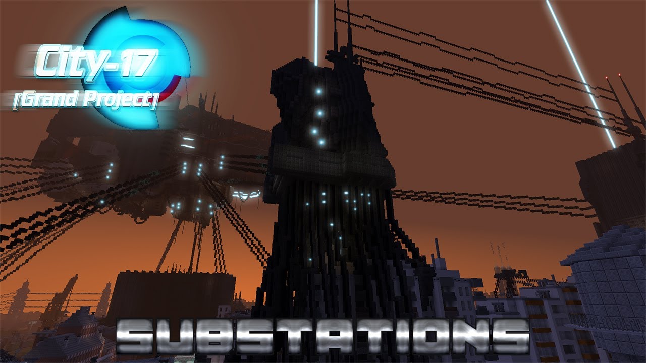City 17 grand project карта майнкрафт