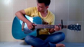 BECAUSE I'M STUPID - KIM HYUN JOONG | GUITAR SOLO | COVER BY PAUL LUONG Resimi