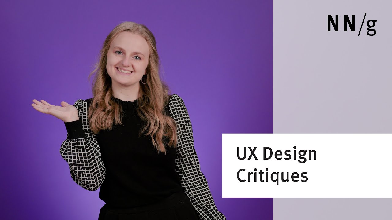 UX Design Critiques: 3 Tips for Effective Feedback - YouTube