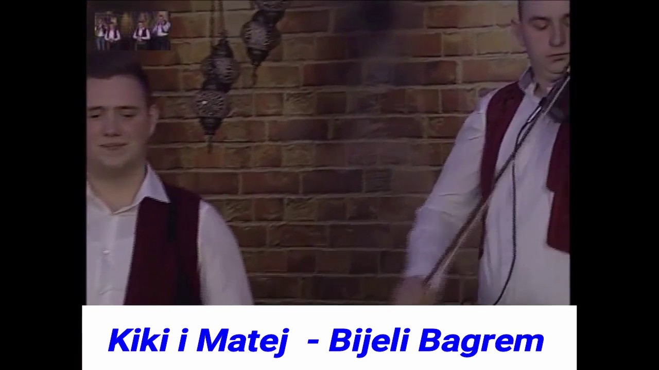 Kiki i Matej  -  Bijeli Bagrem (official live video) 
