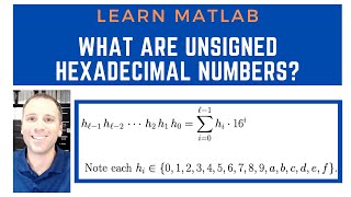 What are unsigned hexadecimal numbers