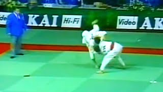 Katsuhiko Kashiwazaki was a ninja on the mat