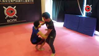 Russian WOLF combat system course on sunday morning - disarm knife