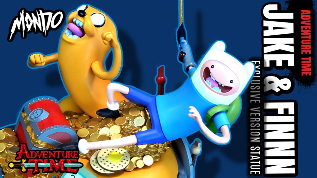 Mondo Adventure Time Jake and Finn Exclusive Version Statue @TheReviewSpot  - YouTube
