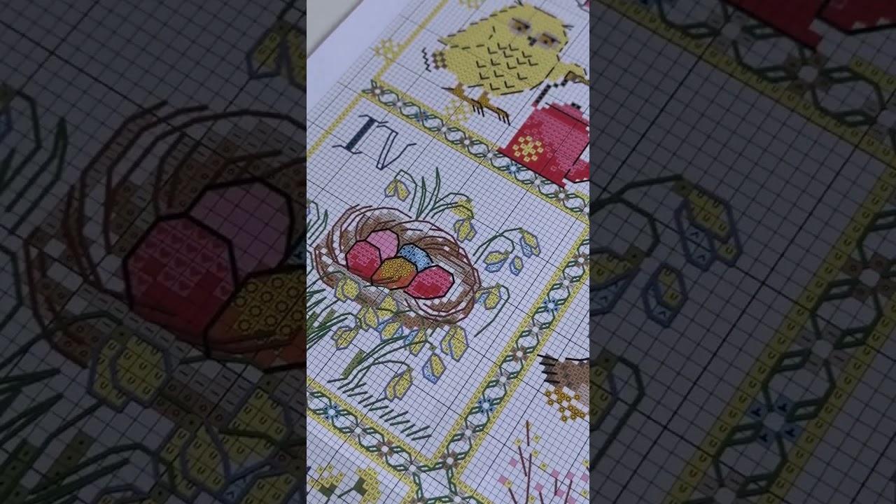 RIOLIS cross stitch kit review. 1979 Forest Calendar