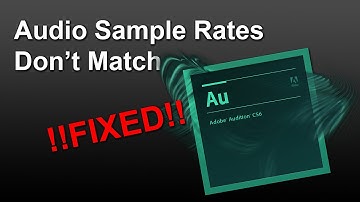 the sample rates of the audio input and output devices do not match حل مشكلة