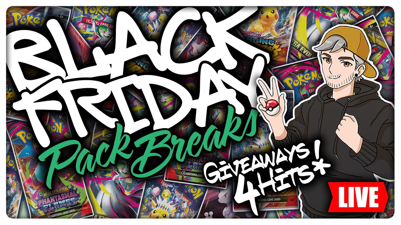 Pack Rip Friday Card Show Prep & Black Friday Pack Rips - Get Packs at HyperRareTCG.com ...