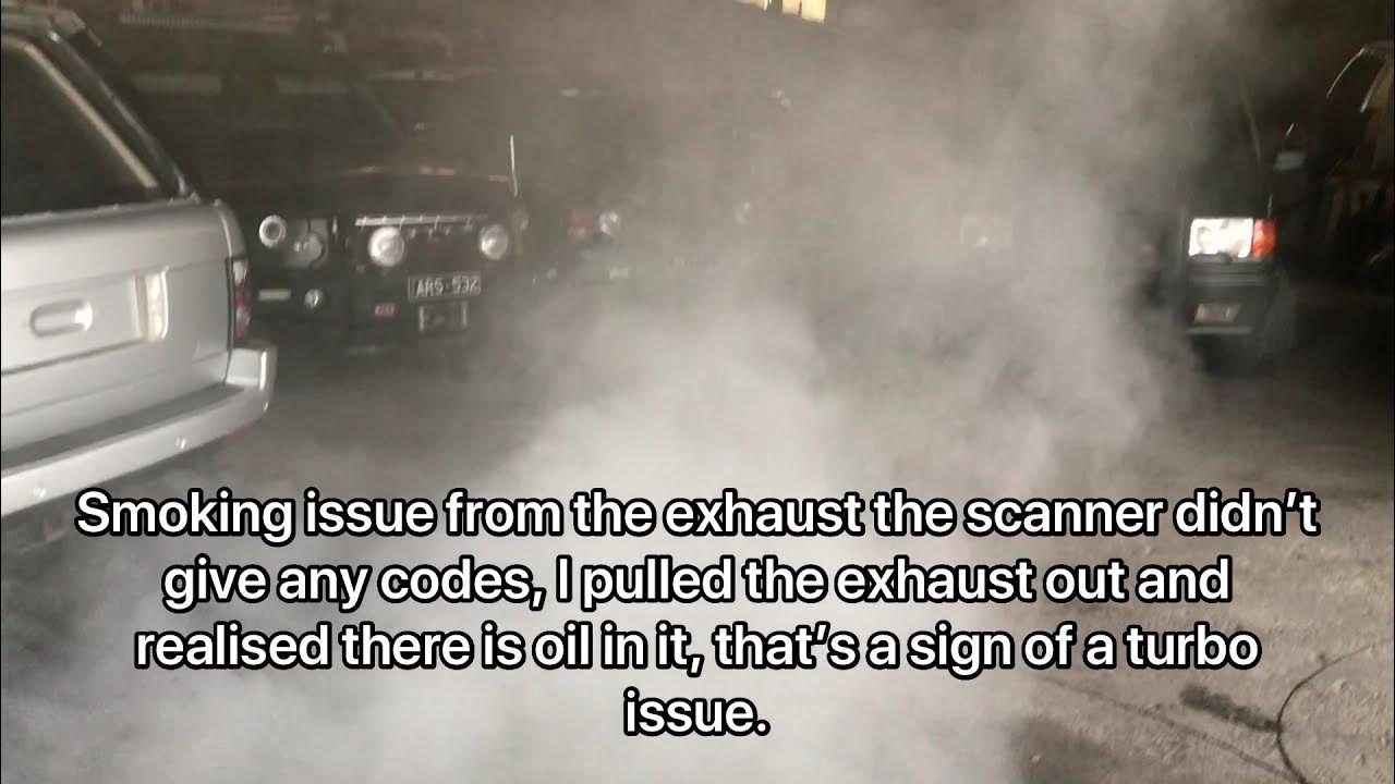 2003 Range Rover L322 , 3.0L diesel blowing white smoke I YouTube