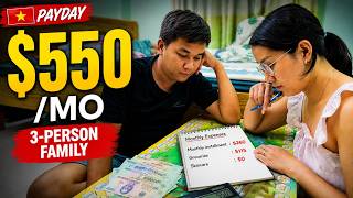 Payday in Vietnam 🇻🇳 | How Our Family of 3 Lives on $550/Month