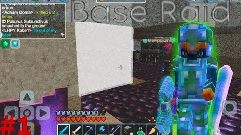 Raiding Bases #1 | (Planet of Cubes/Planet Craft) 