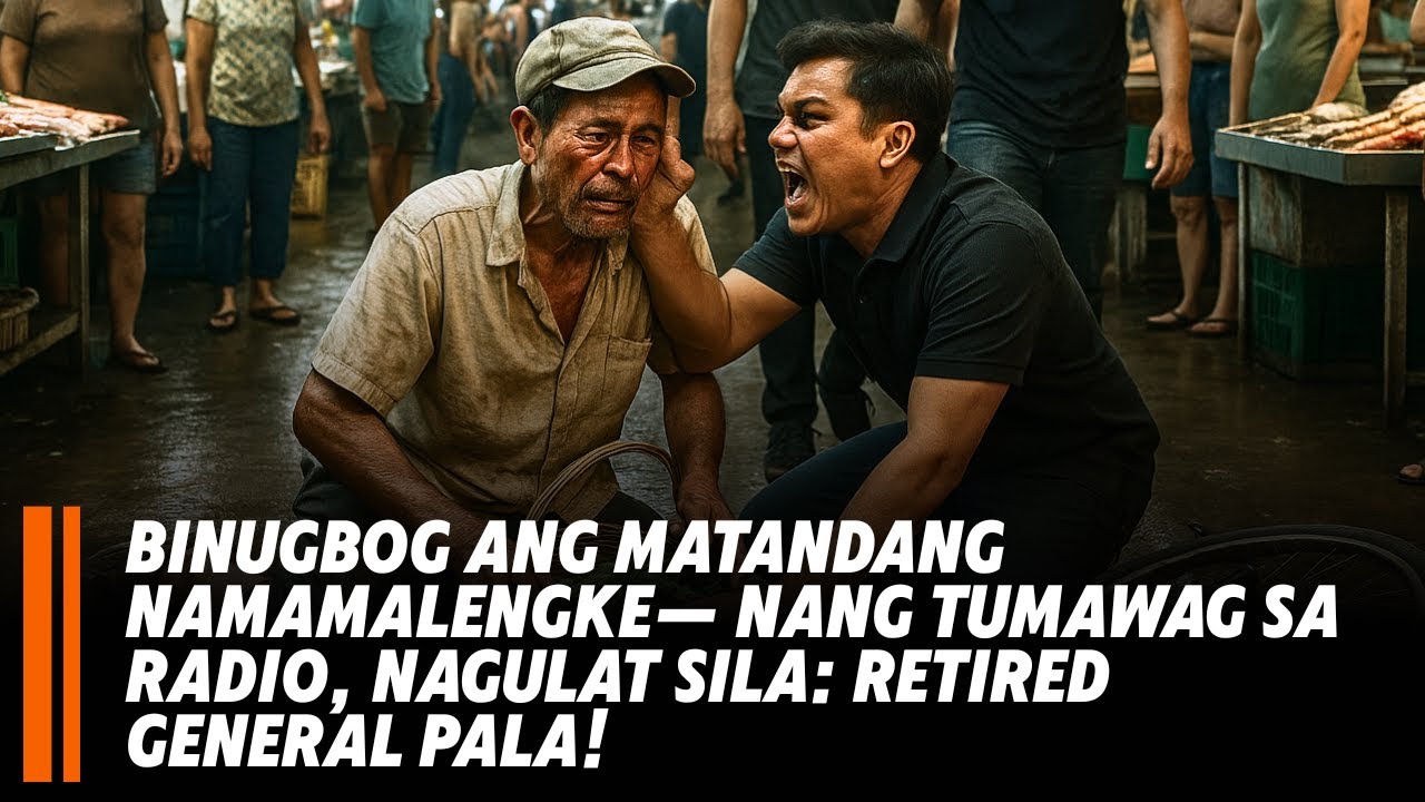 BINUGBOG ANG MATANDANG NAMAMALENGKE—NANG TUMAWAG SA RADIO, NAGULAT SILA: RETIRED GENERAL PALA!