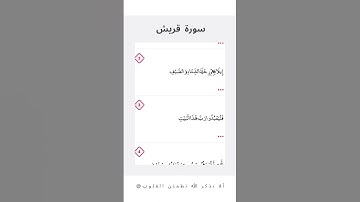 Surah Quraish | سورة قريش عبد الرحمن السديس