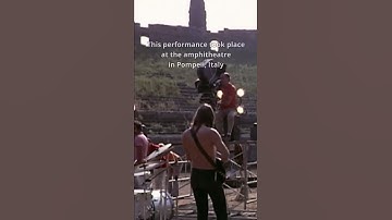 Thumbnail of Did you know these facts about "Live at Pompeii"? #PinkFloyd #Pompeii #Echoes
