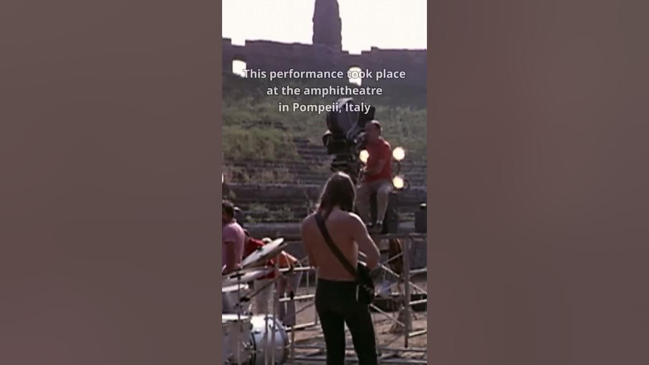 Did you know these facts about "Live at Pompeii"? #PinkFloyd #Pompeii #Echoes