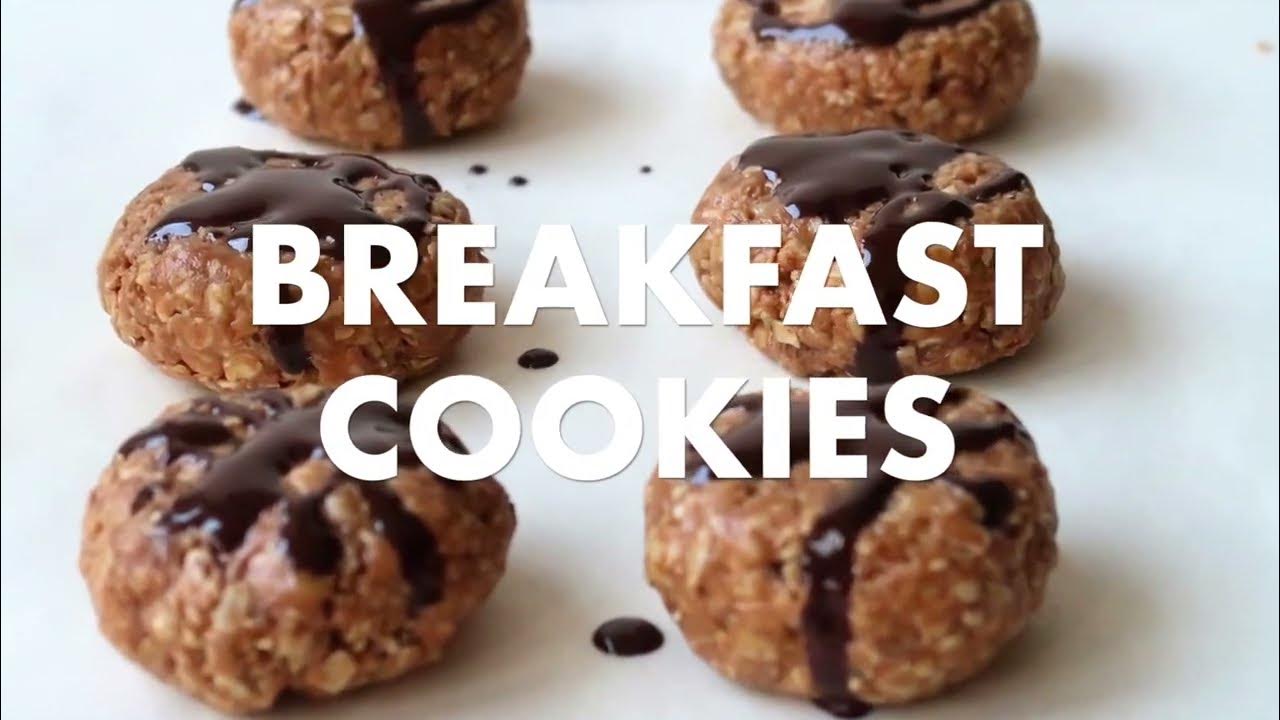 HEALTHY BREAKFAST COOKIES No Bake Peanut Butter Oatmeal Cookie Recipe