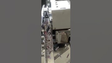 Automatic label cutting and folding machine YS-3400 envelope fold finished label width 0.8cm