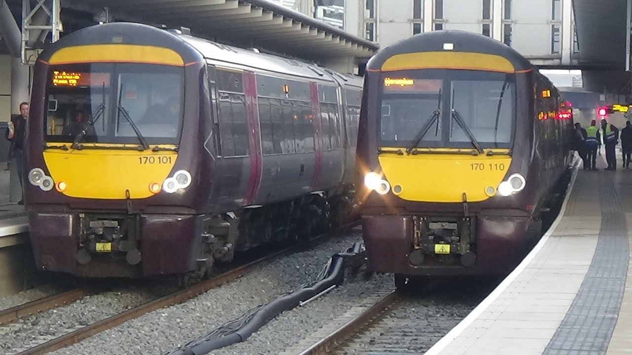 Trains at Derby - 24/11/2018