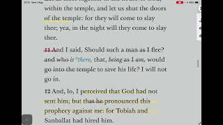 CFM S3E259. Neh 6. The Jews finish the wall.