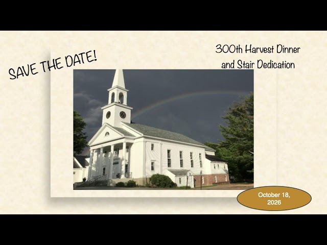 Rye Congregational Church, Worship Service; September 27th, 2026