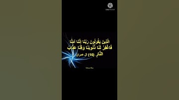 أرح سمعك 🌿حالات واتس اب قرآن كريم بصوت الشيخ ياسر الدوسري {الذين يقولون ربنا إننا آمنا…}