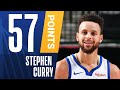 57 PTS & 11 THREES For Stephen Curry!