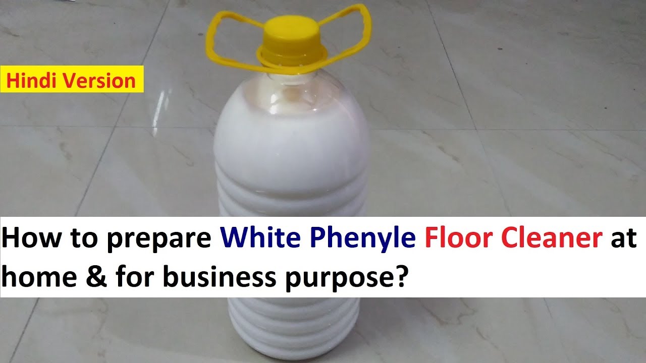 White Phenyle Floor Cleaner Making Formula सफेद फिनाइल बनाने का