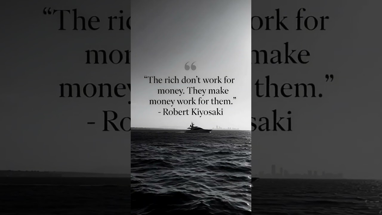 The rich don’t work for money… Money works for THEM. Which side are you choosing in 2026? 🏆