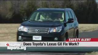 Does Toyota's Lexus GX Fix Work? | Consumer Reports