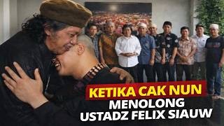 Cak Nun Calms the Crowd! The Story of When Cak Nun Saved Felix Siauw from a Mob Fury!